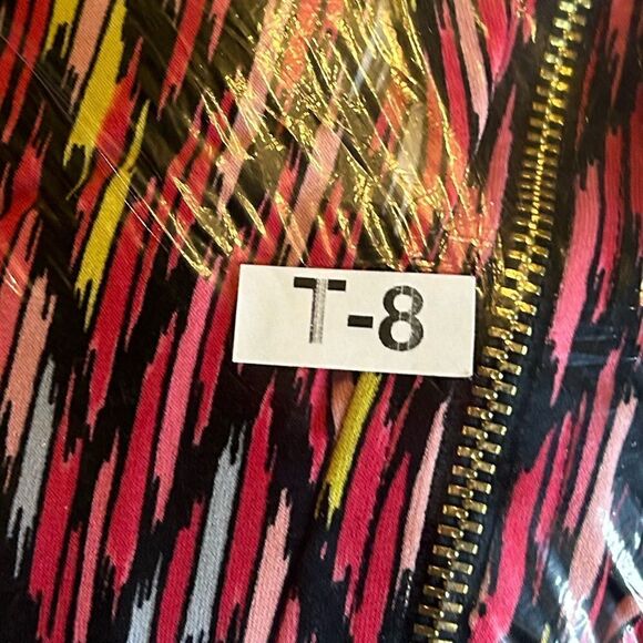 5 for $25🔥XL Chaus New York Pink Multi-Color Pink Half Zip Blouse - Picture 5 of 5